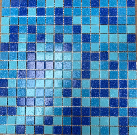 Mosaico Piscina cod: 1 - caja de 2.14 mt2, 20 palmetas (Palmeta de 32,7cm x 32,7 cm)
